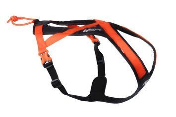 Шлея для собак Rush harness Non-stop dogwear Черный/Оранжевый 2 40758 фото