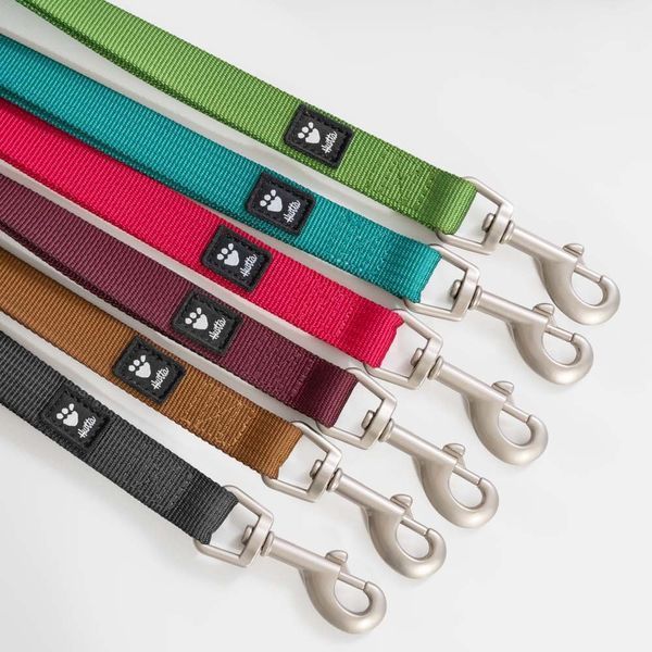 Поводок для собак Hurtta Weekend Warrior Standard Leash Темно-зеленый 180 х 20 мм 49201 фото