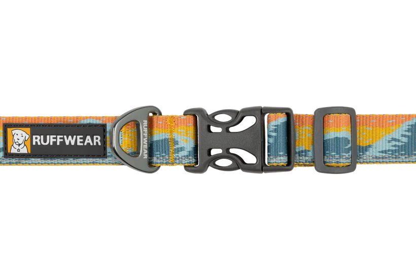 Светоотражающий ошейник для собаки Ruffwear Crag™ 51-66 см Оранжево-голубой 30652 фото