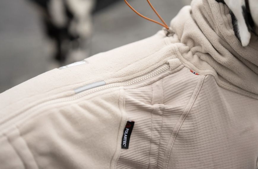 Комбінезон для собак Non-stop dogwear Trail quest fleece overall Бежевий 40 41150 фото