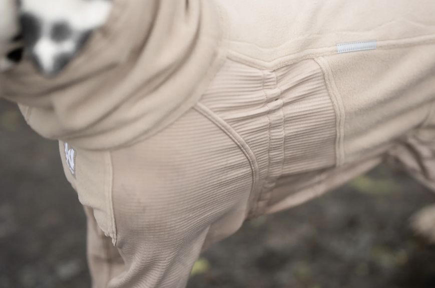 Комбінезон для собак Non-stop dogwear Trail quest fleece overall Бежевий 40 41150 фото