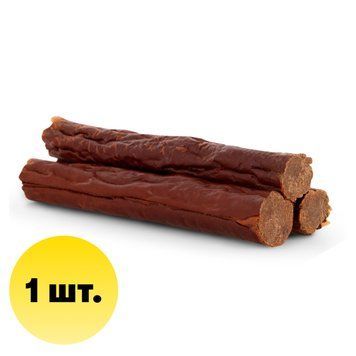 Натуральные мясные колбаски для собак 100% Водяной Буйвол Chewies Hundezigarren для всех возрастов 25 г 1 шт. 48338 фото