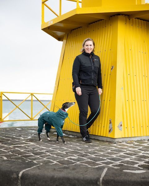 Комбінезон для собак Non-stop dogwear Trail quest fleece overall Зелений 55 48659 фото