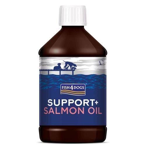 Лососевое масло для собак Fish4Dogs Support+ Salmon Oil 500 мл 39653 фото