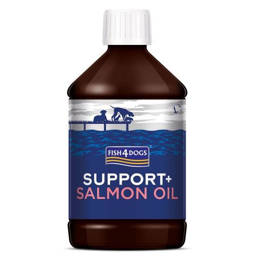 Лососева олія для собак Fish4Dogs Support+ Salmon Oil 500 мл 39653 фото