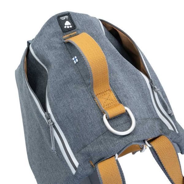 Шлейка-рюкзак для собак Hurtta Expedition Pack ECO Серый 45-65 42140 фото