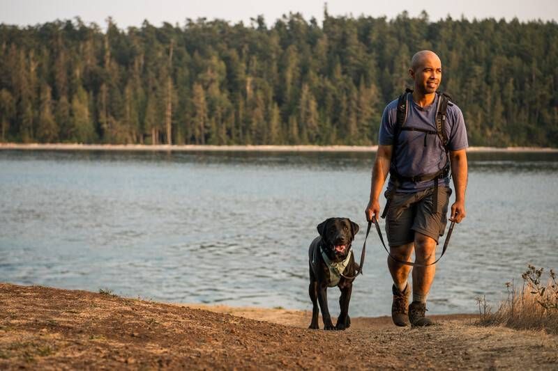 Повсякденний повідець для собак Ruffwear Front Range&trade; Сірий 30904 фото