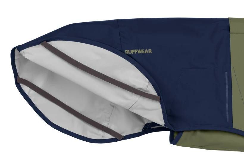 Дощовик для собак Ruffwear Sun Shower&trade; XS Синьо-оливковий 30504 фото