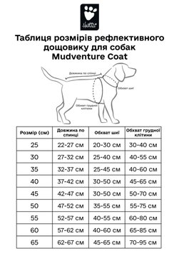 Рефлекторний дощовик дождевик для собак Hurtta Mudventure Reflective Coat 45 Жовтий 31406 фото