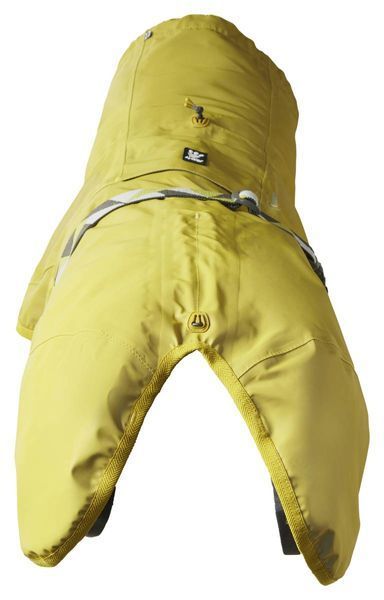 Рефлекторний дощовик для собак Hurtta Mudventure Reflective Coat 45 Жовтий 31406 фото