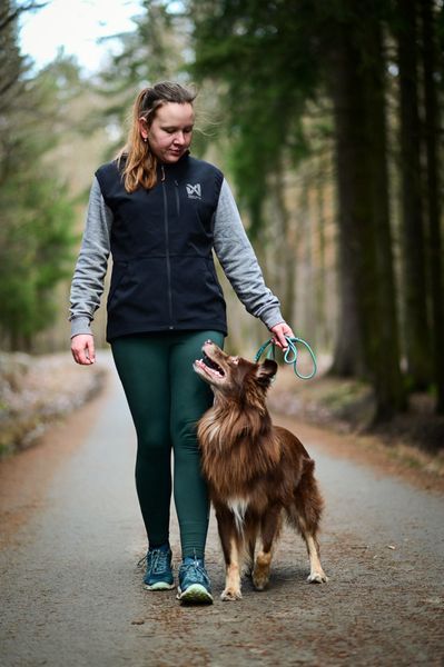 Легкий жіночий жилет для тренувань із собакою Obedience vest light W Non-stop dogwear Чорний M 48626 фото