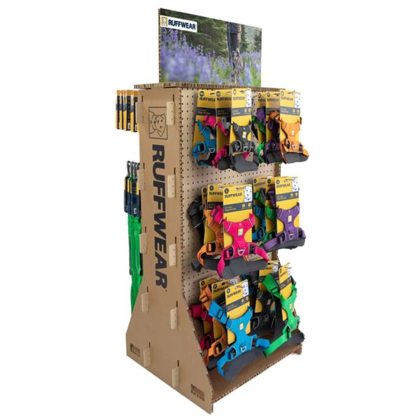 Стенд для мерчендайзингу Ruffwear Semi-Permanent Free Standing Display Front Range 68 см x 117 см (+30 см верхня частина) x 61 см 32599 фото