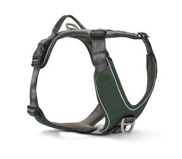 Шлейка для собак пом'якшена з ручкою Wolters Active Pro Comfort 4 55-65 см Зелений 28167 фото