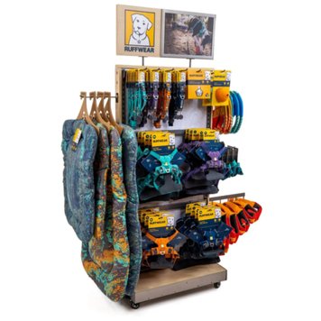 Стенд для мерчендайзинга Ruffwear Multi-Category Display 61 x 122 (+25 см верхняя часть) х 56 см 32602 фото