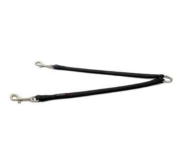 Поводок-сворка для двух собак Wolters Professional Double L 45 см / 2,0 см Черный 30062 фото