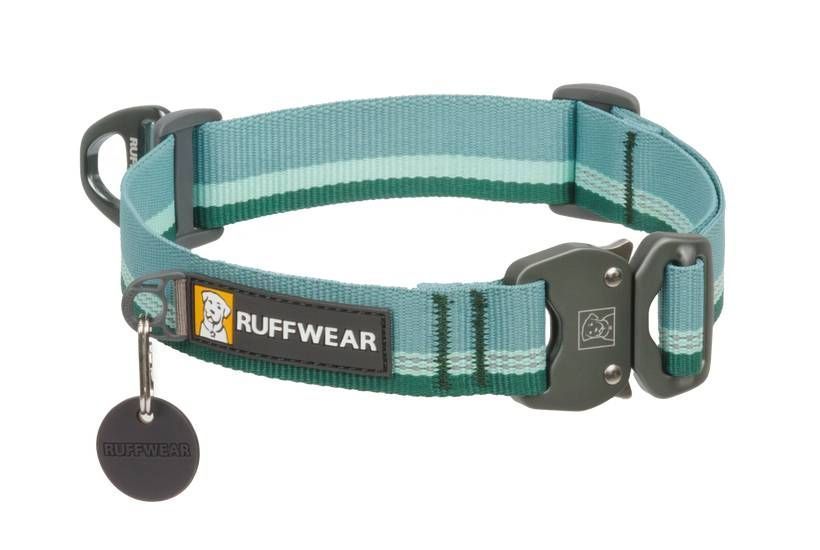 Посилений нашийник для собак зі світловідбивачем Ruffwear Top Rope&trade; 36-51 см Зелений 41865 фото
