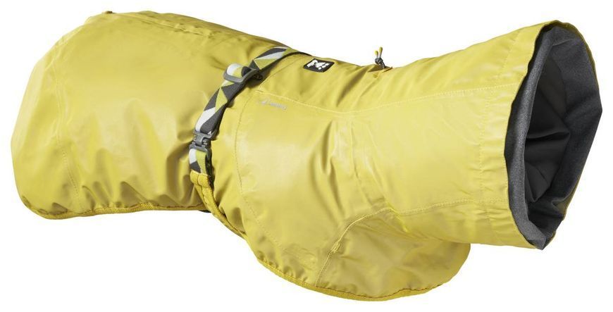 Рефлекторний дощовик для собак Hurtta Mudventure Reflective Coat 65 Жовтий 31410 фото