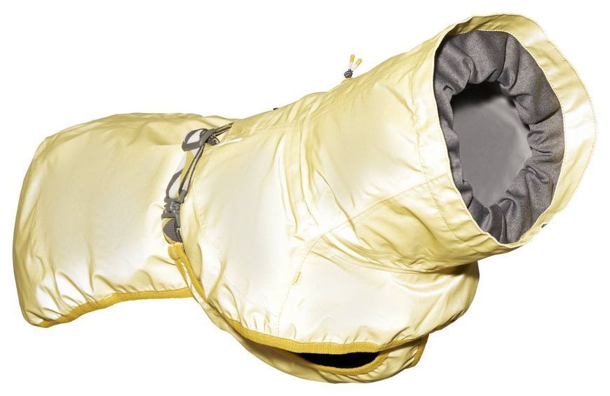 Рефлекторний дощовик для собак Hurtta Mudventure Reflective Coat 65 Жовтий 31410 фото