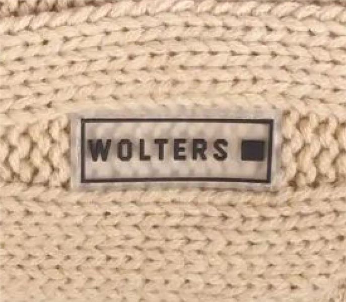 Вязаный свитер для собаки Wolters Cable Knit с узором коса 40 см Бежевый 29607 фото