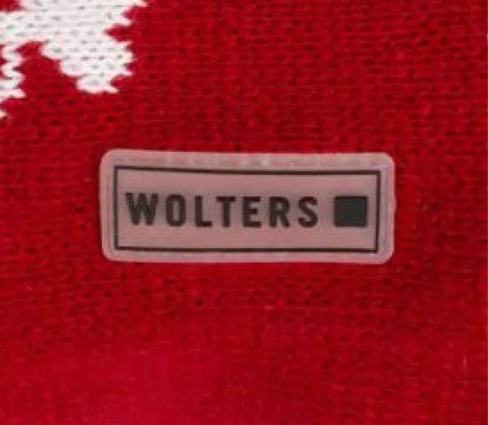 В'язаний светр для собаки Wolters Moose з візерунком Лось 40 см Червоний 29564 фото