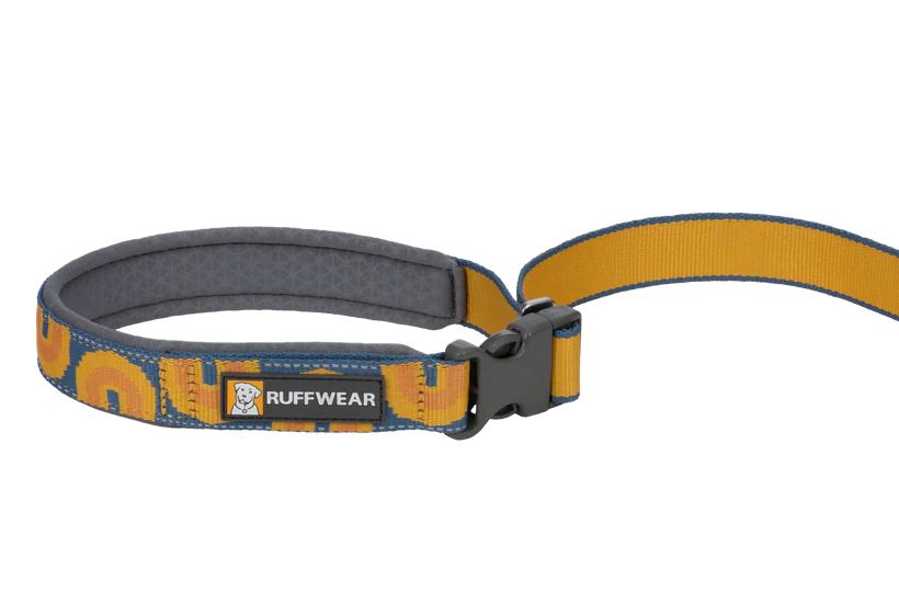 Рефлекторний повідець для собак Ruffwear Crag™ Оранжево-синій 30893 фото