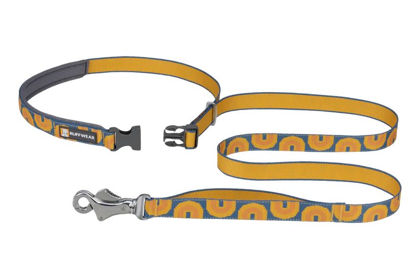 Рефлективный поводок для собак Ruffwear Crag™ Оранжево-синий 30893 фото