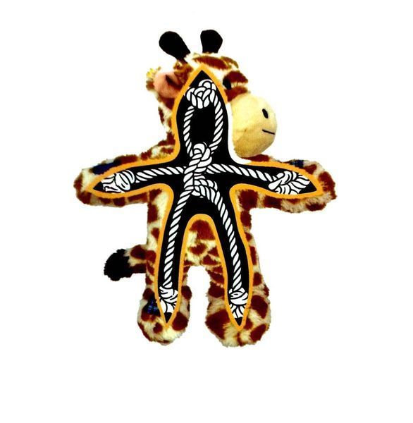 Іграшка для собак Kong Wild Knots Giraffe S-M 41642 фото