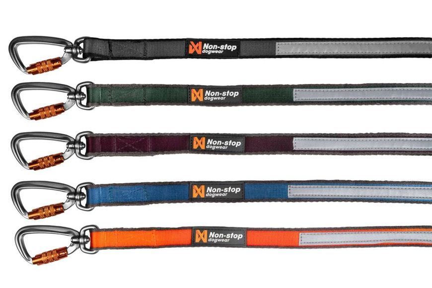 Повідець для собак Move leash Non-stop dogwear Зелений 1,5 м/15 мм 41392 фото