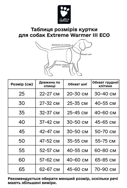 Тепла куртка для собак Hurtta Hurtta Extreme Warmer III ECO Фіолетовий 55 33396 фото