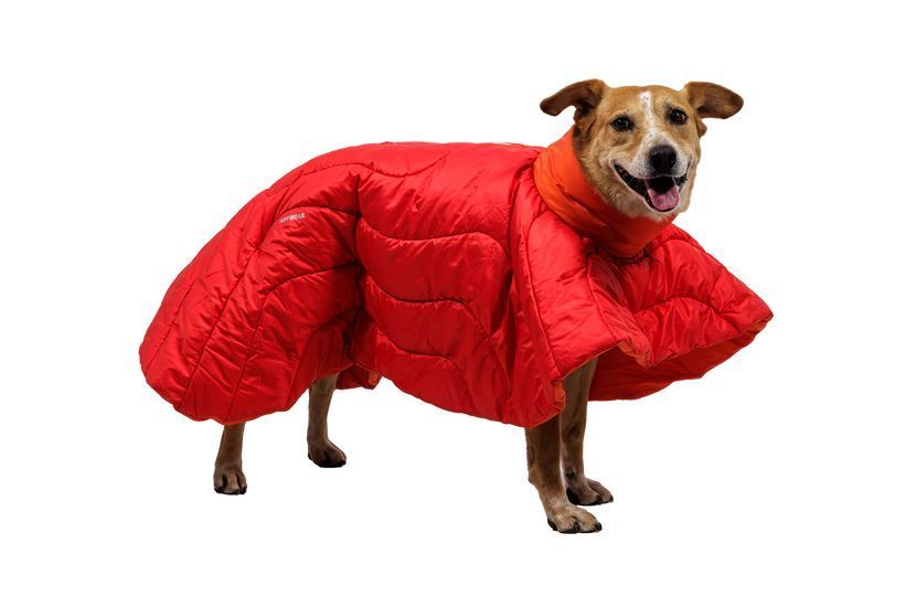 Пончо-спальник для собак Ruffwear Palisades&trade; Sleep Poncho S Червона смородина 47139 фото