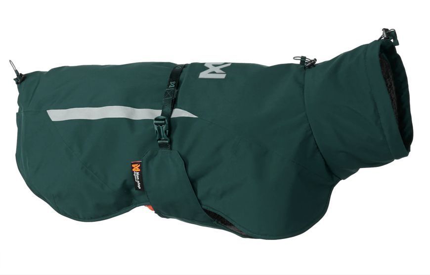 Дощовик для собак Non-stop dogwear Fjord lined Зелений 36 41325 фото