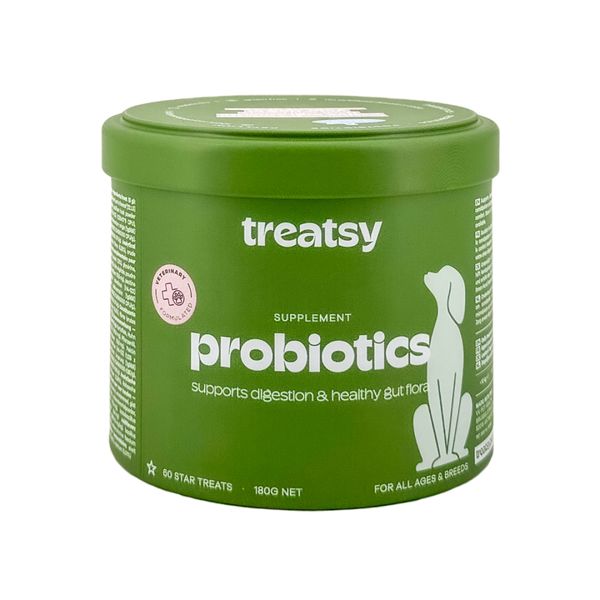 Витаминный комплекс с пробиотиками для собак Treatsy Probiotics 180 г 60 шт 32741 фото