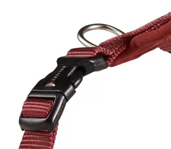 Шлейка для собак пом'якшена Wolters Professional Comfort 5 70-85 см / 35 мм Бордовий 29760 фото