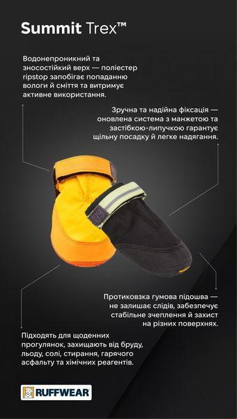 Взуття для собак Ruffwear Summit Trex&trade; 57 мм 39350 фото