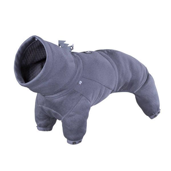 Утепленный комбинезон для собак Hurtta Midlayer Overall 40M Серый 31447 фото