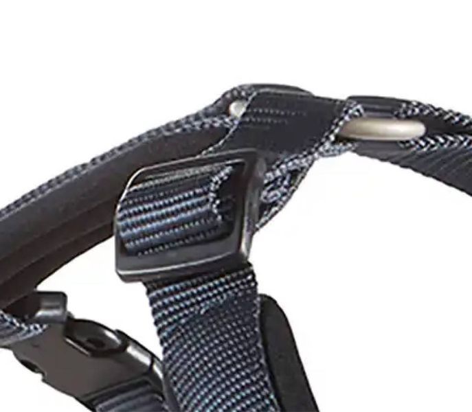 Шлейка для собак пом'якшена Wolters Professional Comfort 5 70-85 см / 35 мм Графітовий 29754 фото