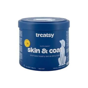 Вітамінний комплекс для вовни та шкіри собак Treatsy Skin & Coat 180 г 60 шт 32743 фото