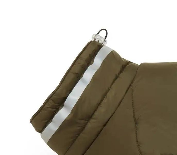 Тепла куртка для собак Wolters Cosy 24 см Оливковий 29626 фото