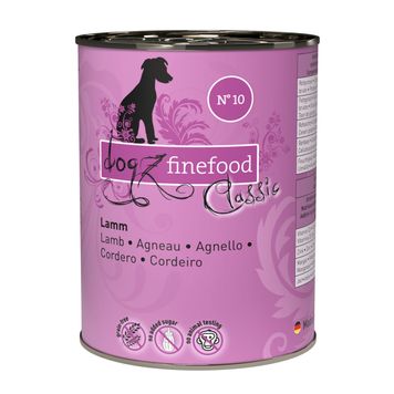 Вологий корм для собак Dogz Finefood No.10 ягня 400 г 32188 фото