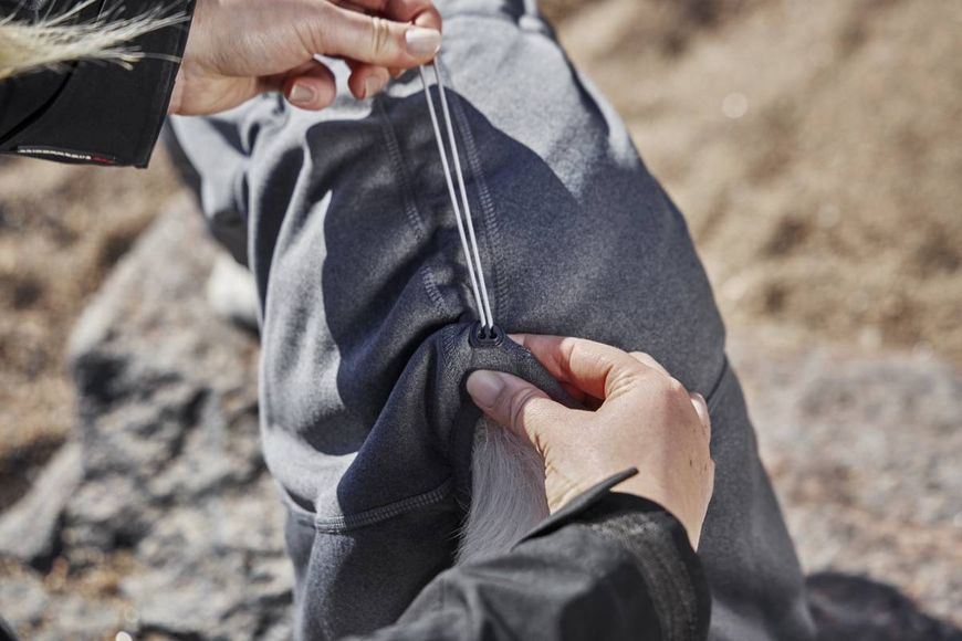 Утепленный комбинезон для собак Hurtta Midlayer Overall 50M Серый 31449 фото