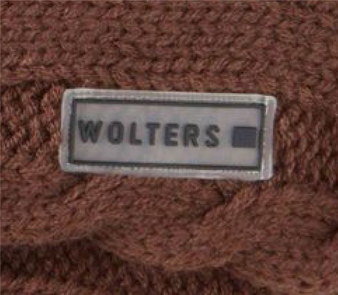 Вязаный свитер для собаки Wolters Cable Knit с узором коса 45 см Коричневый 29614 фото