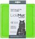 Лизательный коврик антистресс для котов LickiMat Soother Green Cat, мягкая основа 27778 фото 1