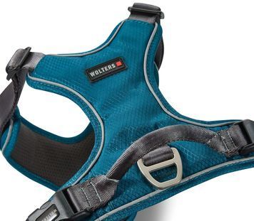 Шлейка для собак смягченная с ручкой Wolters Active Pro Comfort 7 80-95 см Синий 29675 фото