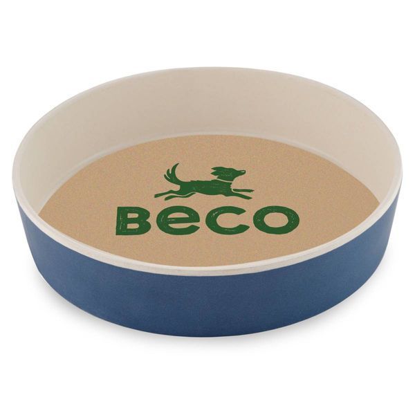 Бамбуковая миска для котов и маленьких пород собак Beco Pets Синий 31325 фото