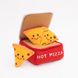 Мягкая игрушка для собак коробка для пиццы ZippyPaws Zippy Burrow Pizza Box с пищалкой 28477 фото 1