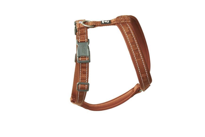 Анатомическая шлейка для собак Hurtta Casual Y-harness 50-60 Коричневый 31649 фото