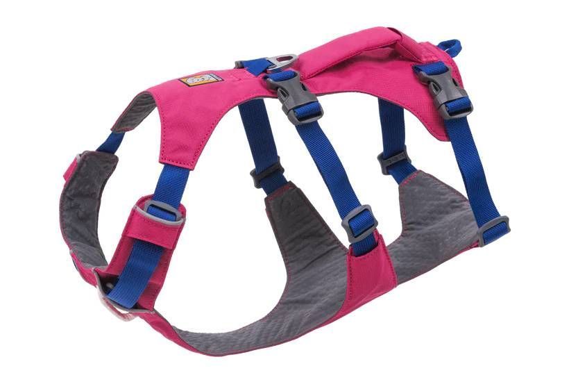 Легка шлейка для собак Ruffwear Flagline&trade; M 69-81 см Малиновий 30744 фото
