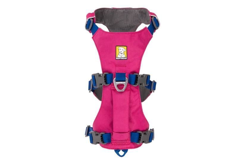 Легка шлейка для собак Ruffwear Flagline&trade; M 69-81 см Малиновий 30744 фото