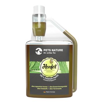 Конопляна олія для собак Pets Nature Hemp Oil 250 мл 32191 фото