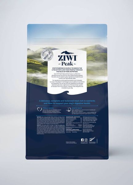 Повнораціонний сухий корм для собак Ziwi Peak Steam Dried Ягня з зеленими овочами 800 г 42160 фото